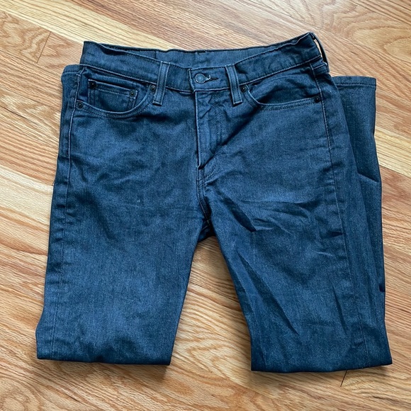 Levi's Other - LEVI’S Men’s 514 Straight Leg Black/Dark Gray Denim Jeans 30x30